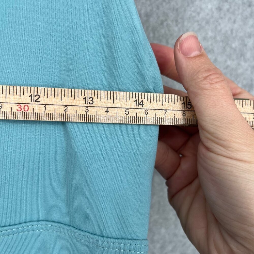 Patagonia Womens Athletic Morning Glory Dress Size M Blue Tie Back Halter Active - Picture 11 of 12